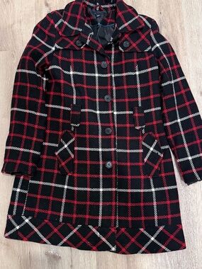 Black & Red Coat